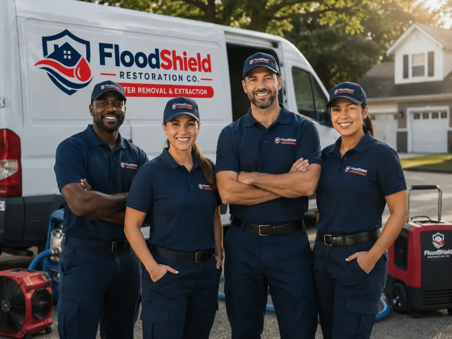 Flood Damage Restoration company in Wing, ND